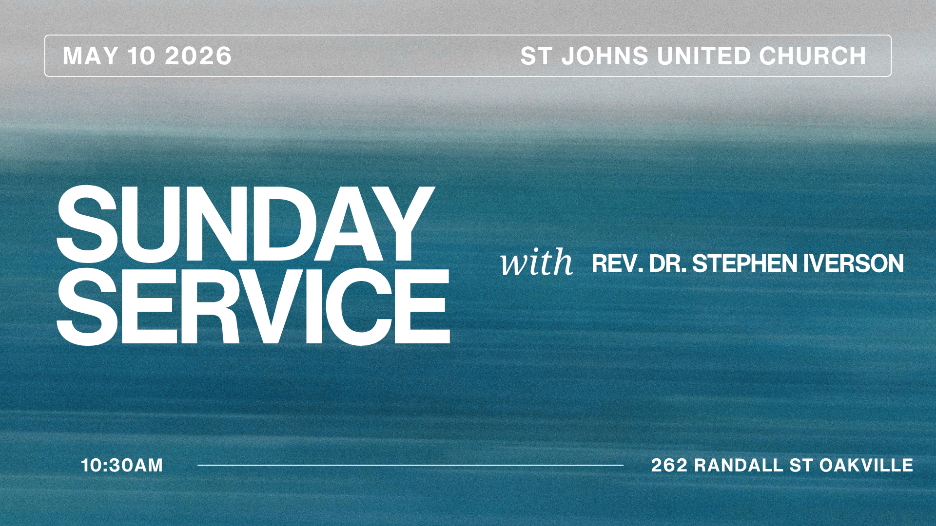 Sunday Service 