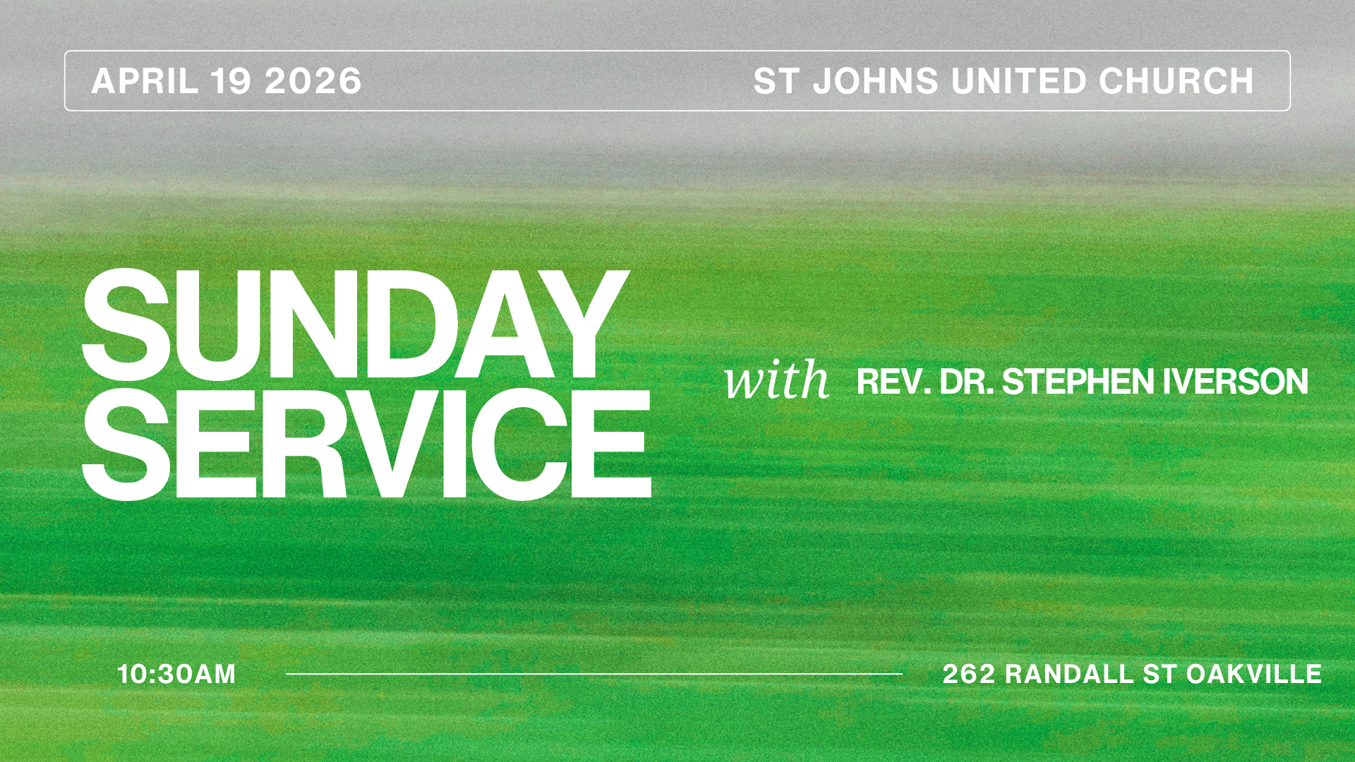 Sunday Service 