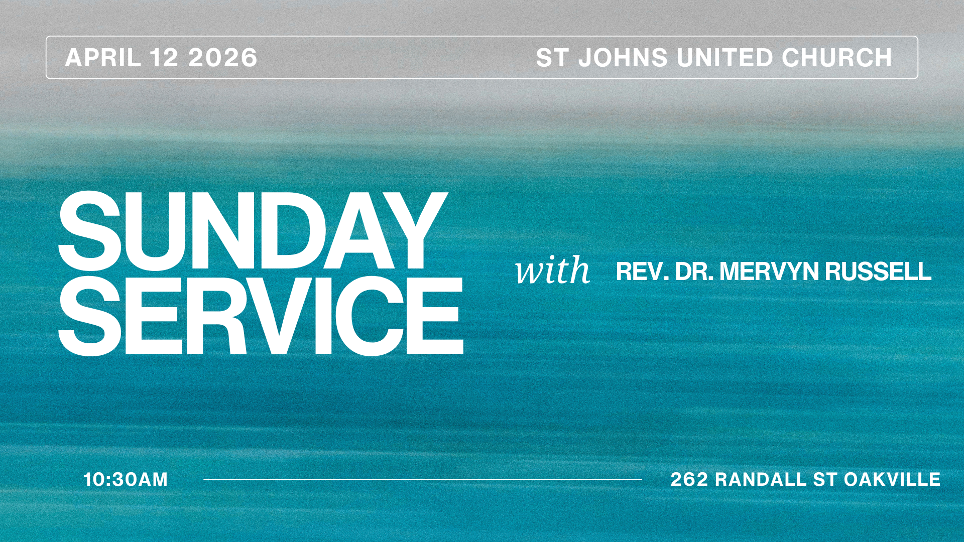 Sunday Service 