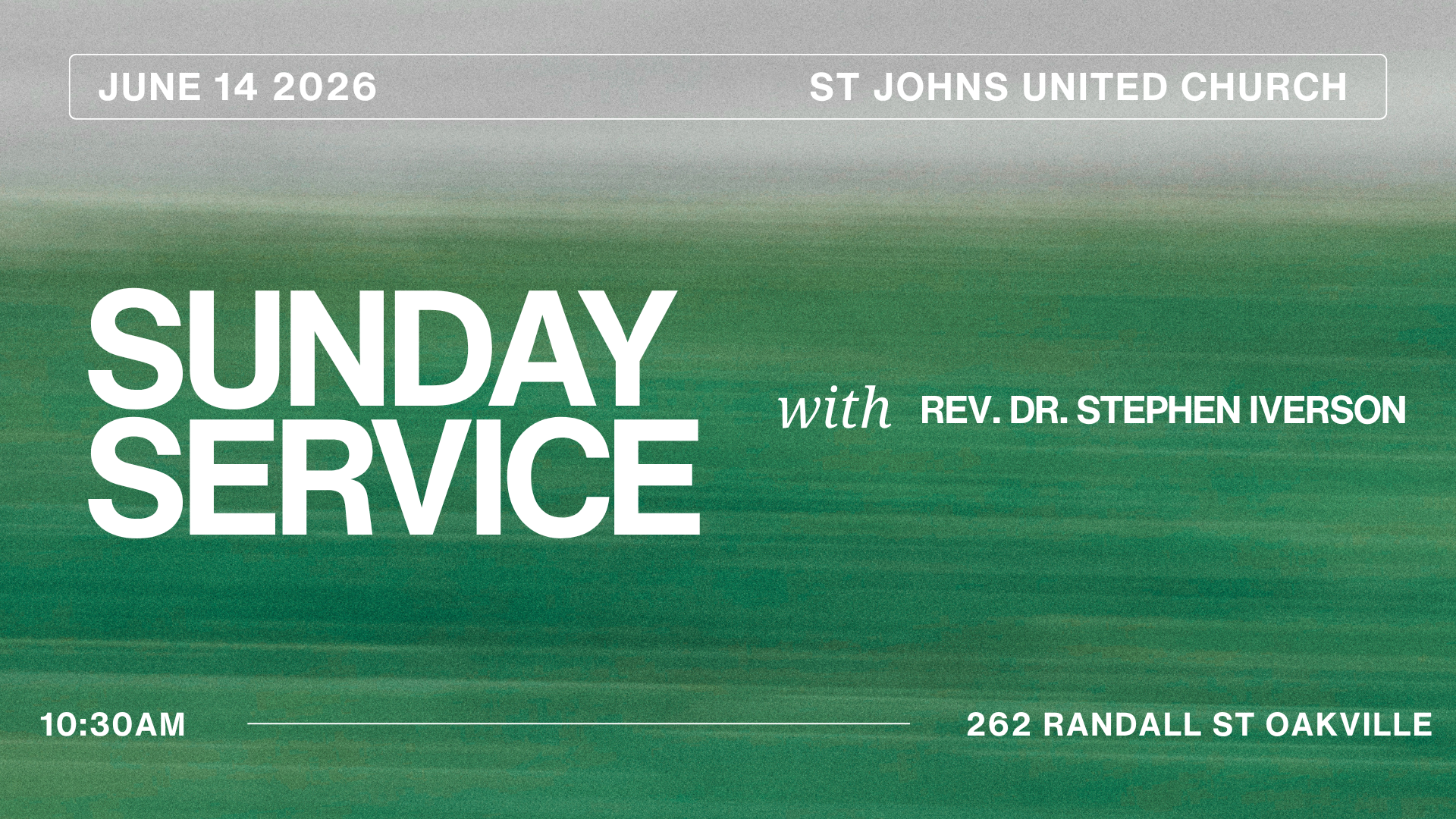 Sunday Service 