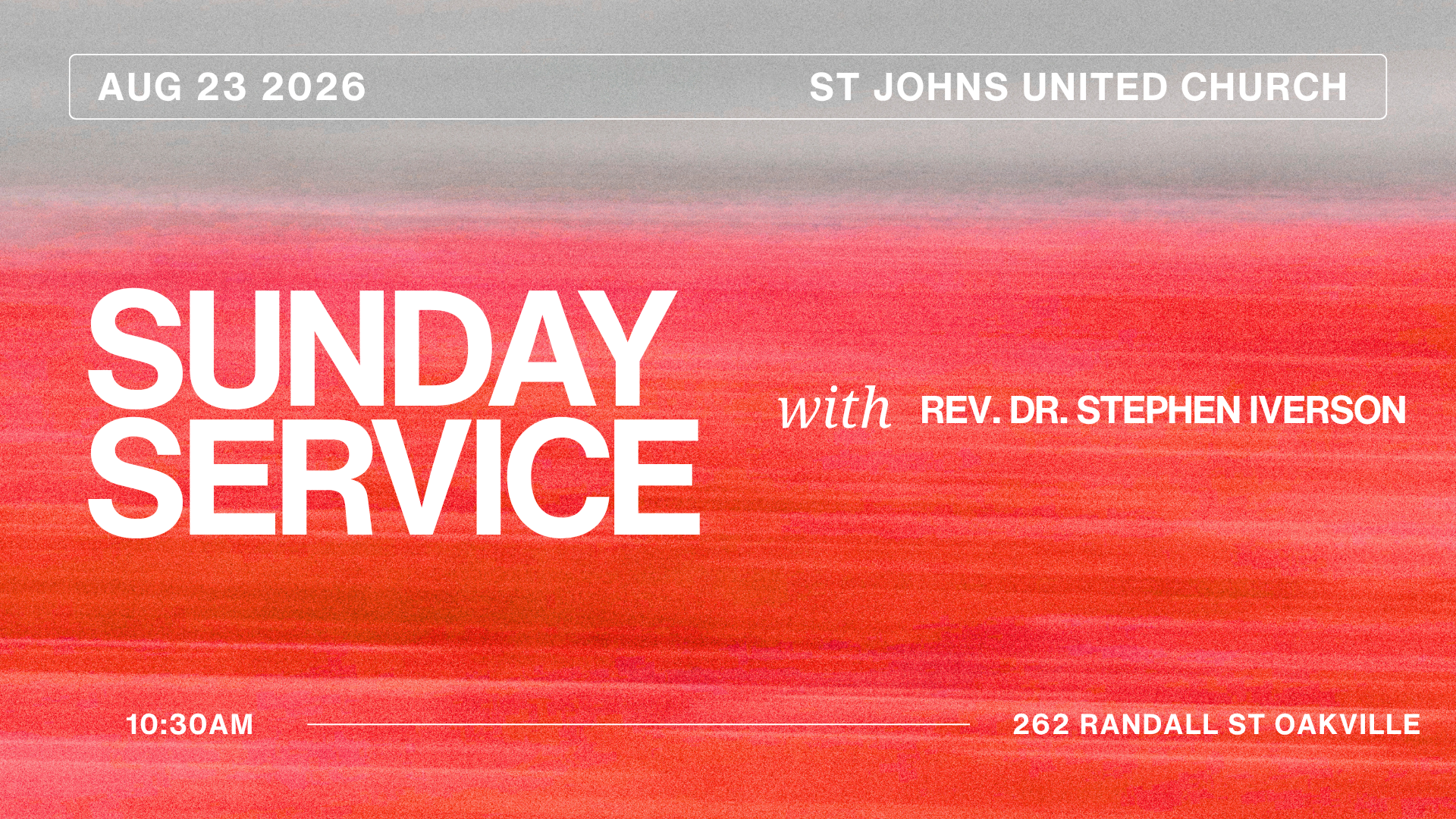Sunday Service 