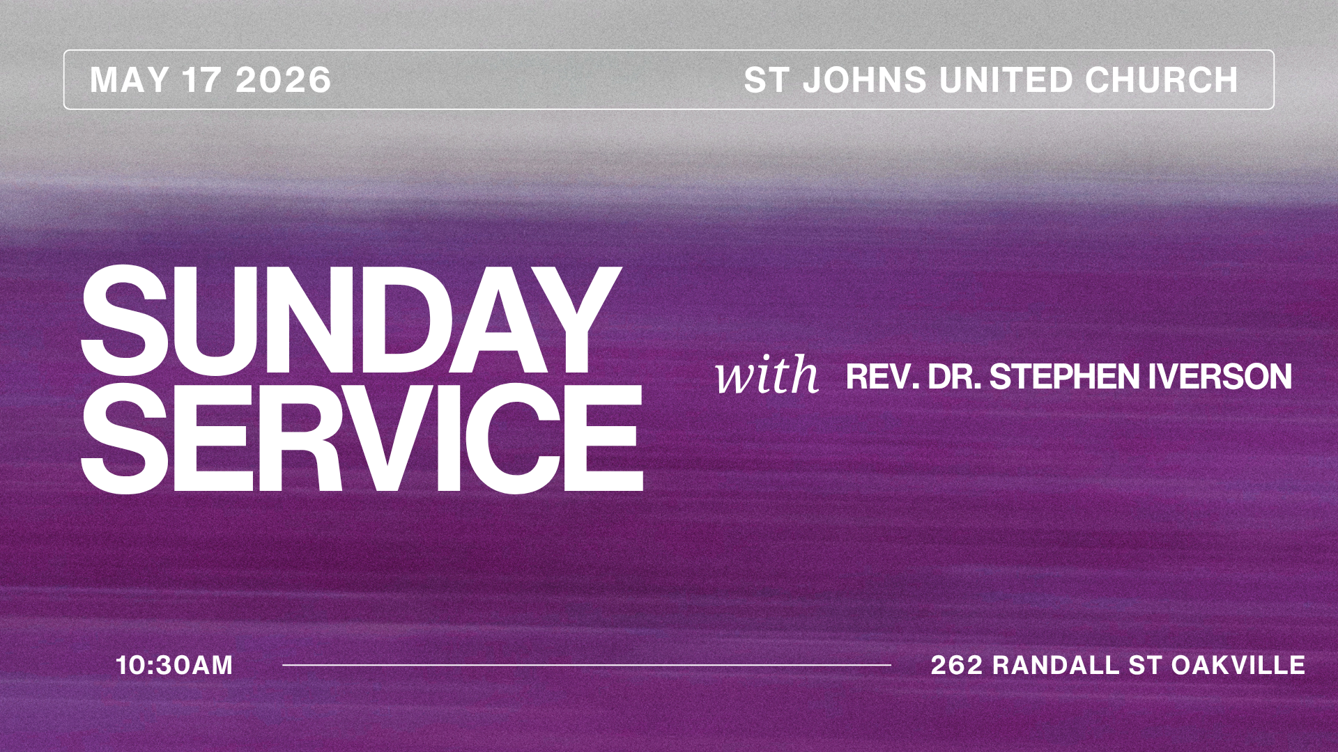 Sunday Service 