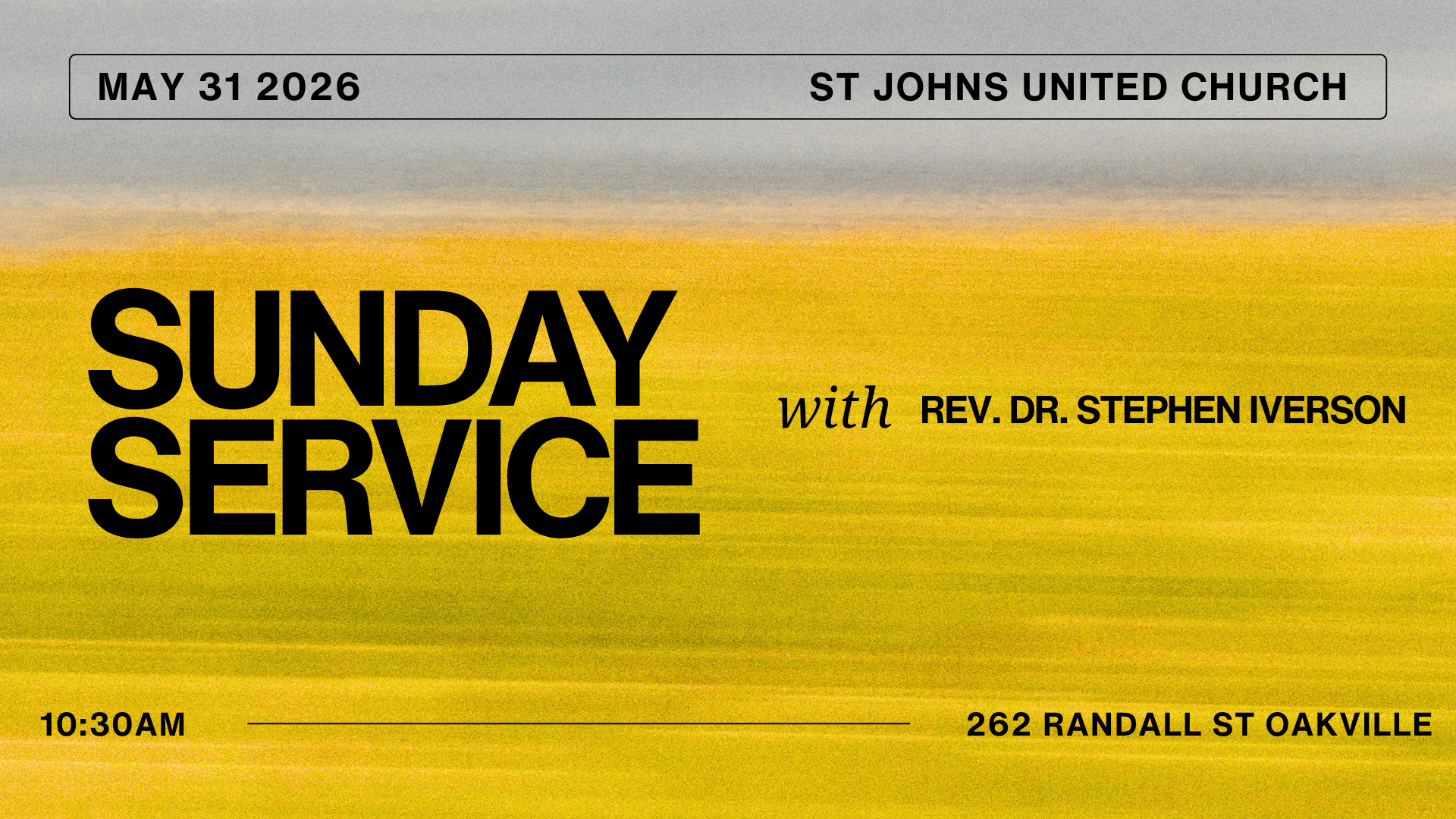 Sunday Service 